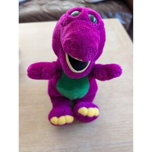 90s Vintage Original Barney Stuffed Plush Lyons Backyard Gang Dinosaur T-Rex Toy